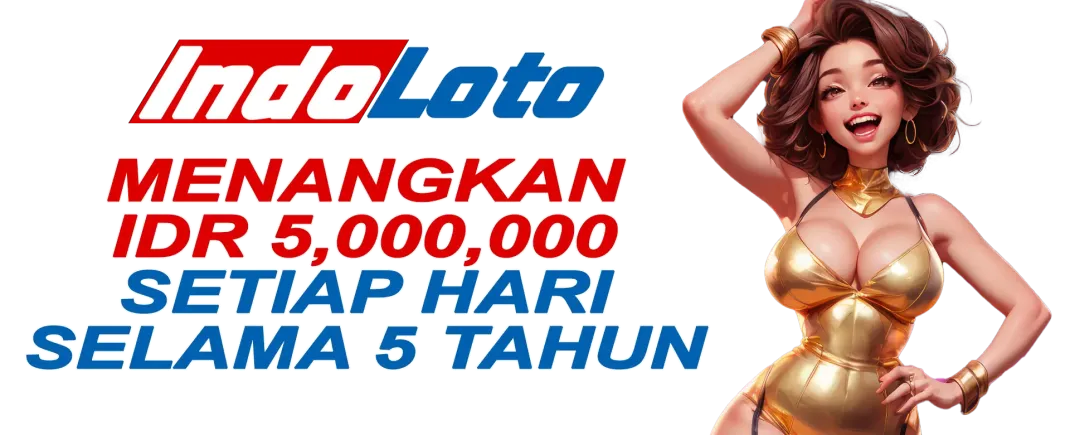 Menangkan IDR 5,000,000 setiap harinya selama 5 tahun hanya di IndoLoto